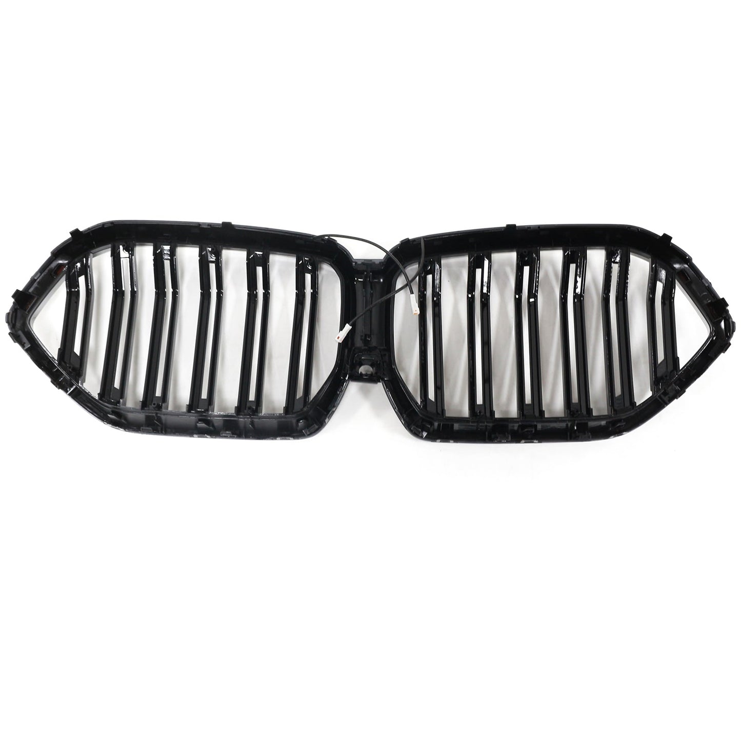 2020-2022 BMW X6 G06 M50i Gloss Black Front Bumper Grille with Camera Hole