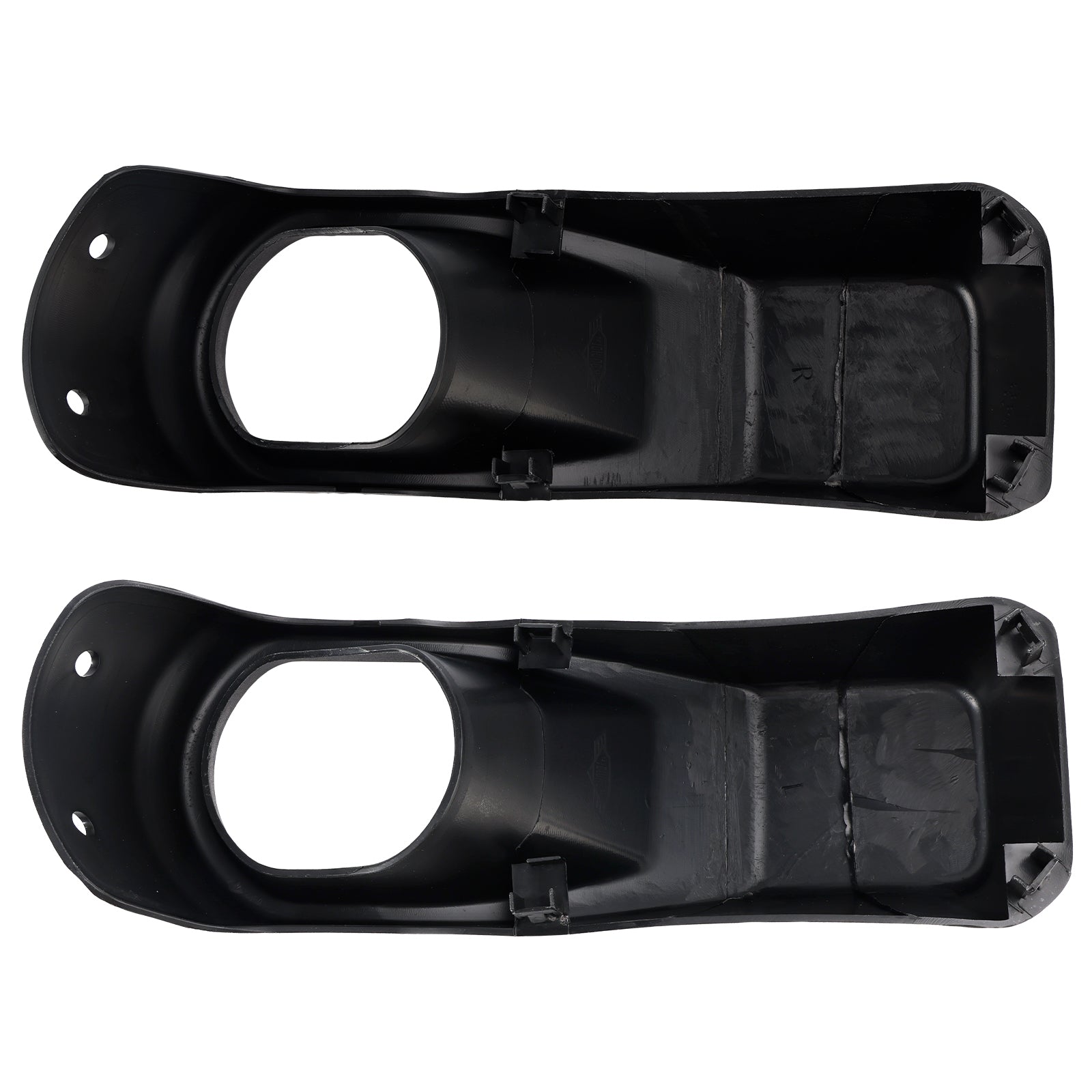 2018-2025 Jeep Wrangler JL Gladiator Fog Light Bezel Trim — Pair (68295558AA / 68295559AA)