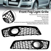 2009-2013 Audi A3 8P Standard Version Honeycomb Front Bumper Fog Light Grill Cover