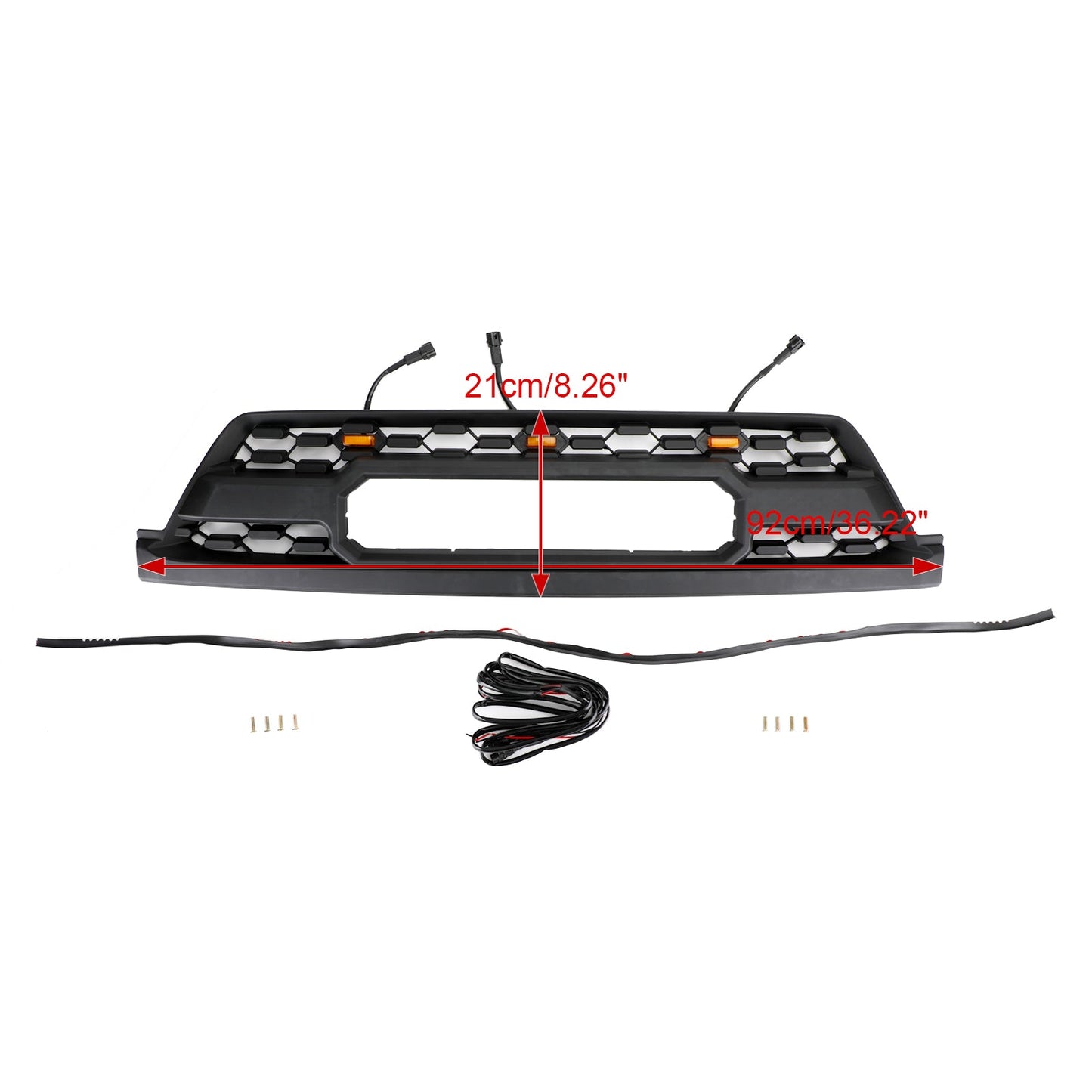 2002-2005 Toyota 4Runner All Models TRD PRO Style W/Led Light Front Bumper Grill
