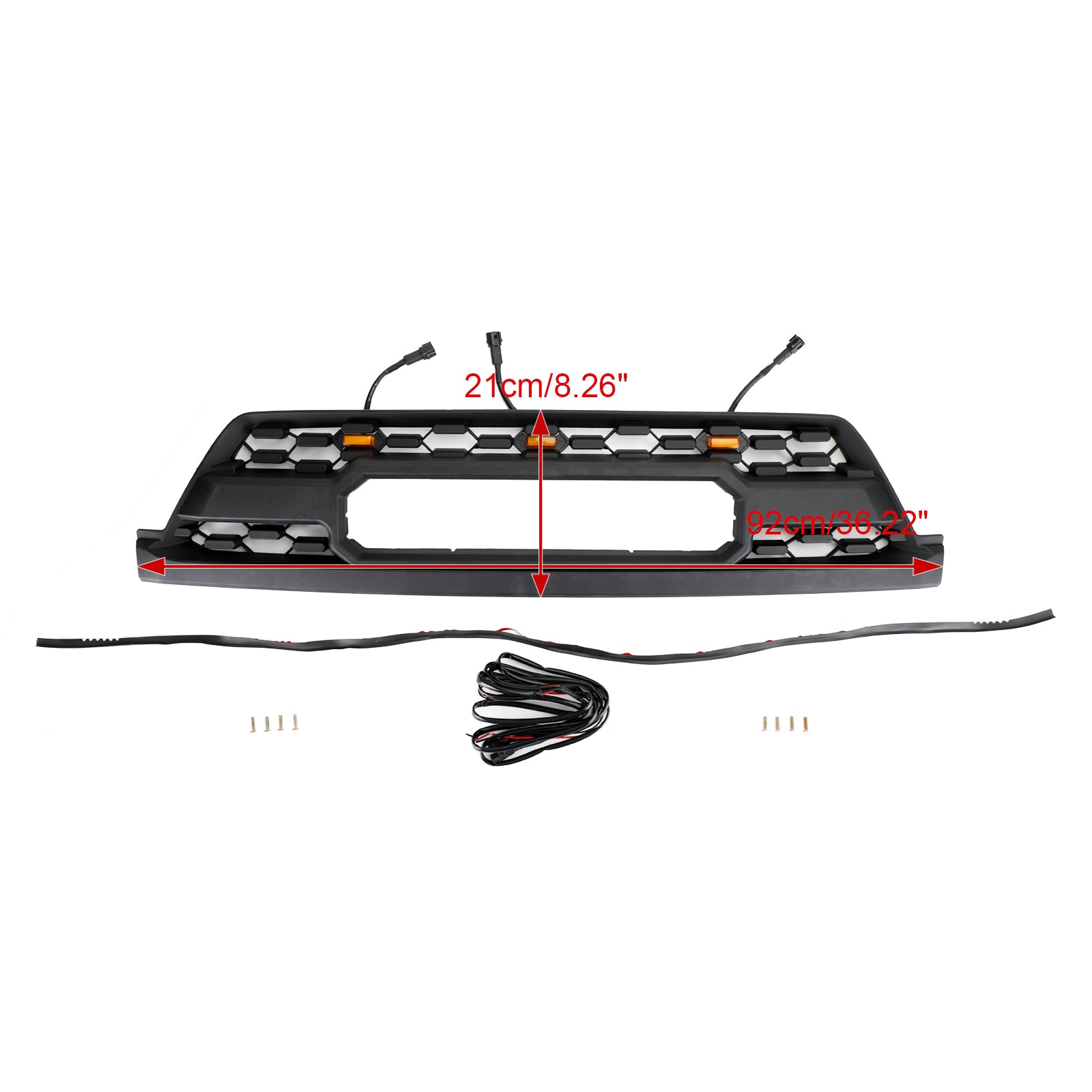 2002-2005 Toyota 4Runner All Models TRD PRO Style W/Led Light Front Bumper Grill