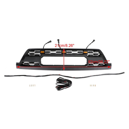 2002-2005 Toyota 4Runner All Models TRD PRO Style W/Led Light Front Bumper Grill