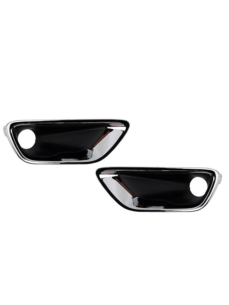 2016-2020 Jeep Grand Cherokee Front Fog Light Lamp Bezel — Pair (68261711AA)
