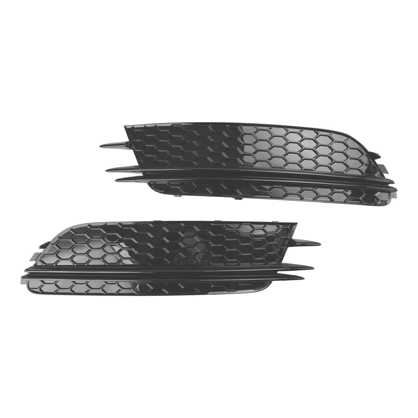 2012-2015 Audi A6 C7 Sedan Avant Standard Version Front Fog Light Cover Bezel Grille — Pair (7911070549)