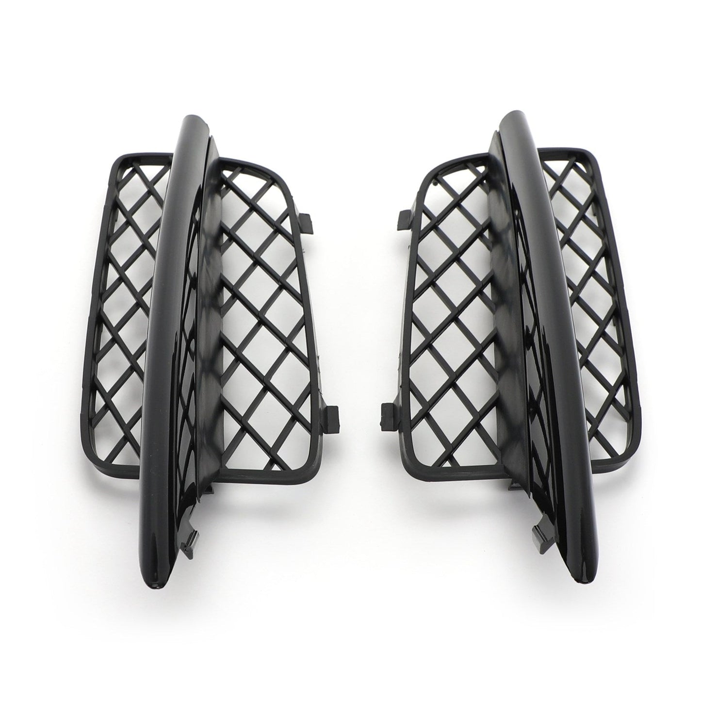 2007-2010 BMW X5 E70 Front Bumper Fog Light Grille — Pair (51117159593 / 51117159594)