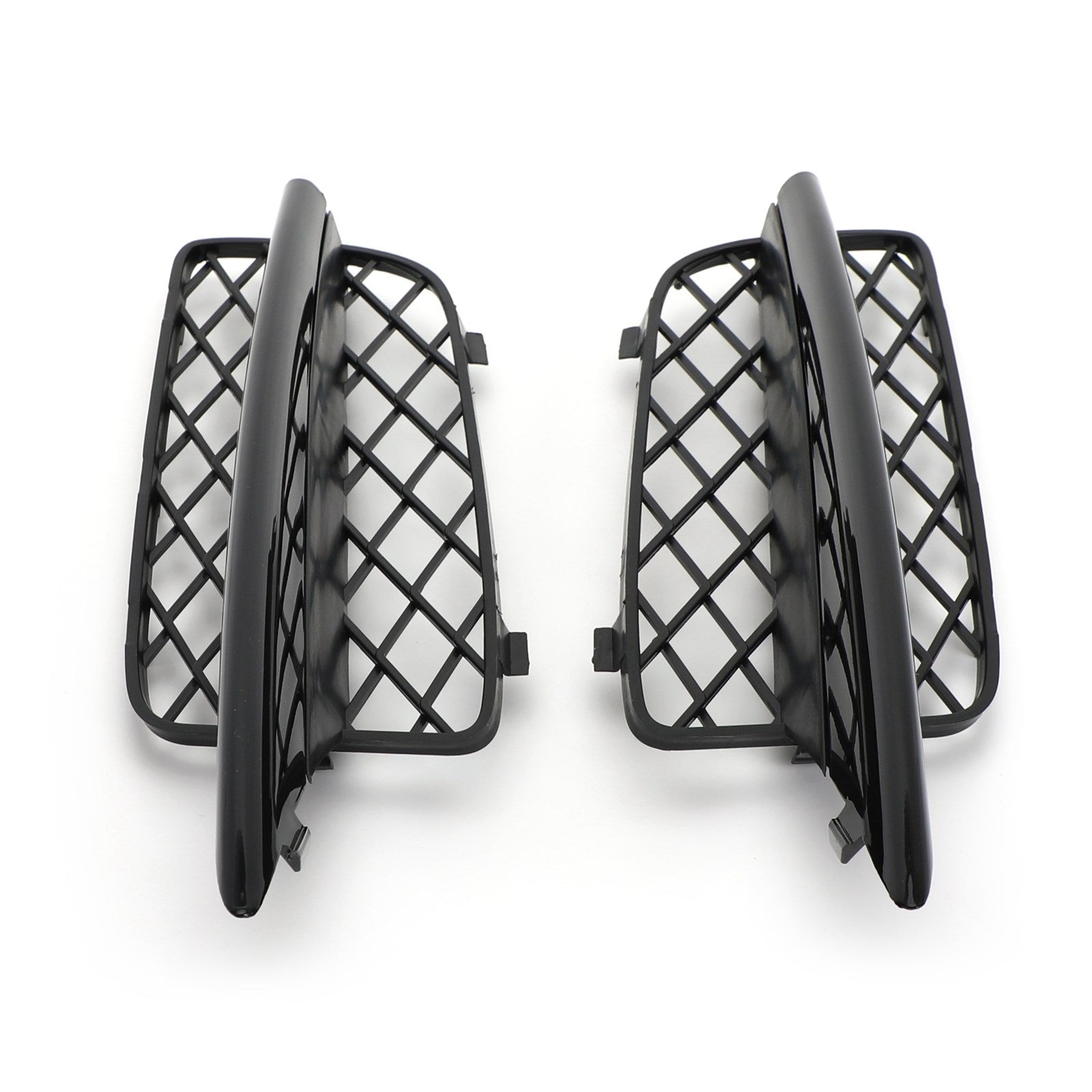 2007-2010 BMW X5 E70 Front Bumper Fog Light Grille — Pair (51117159593 / 51117159594)
