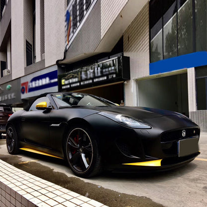 Matte Black Vinyl Wrap Rolls (PET Liner)