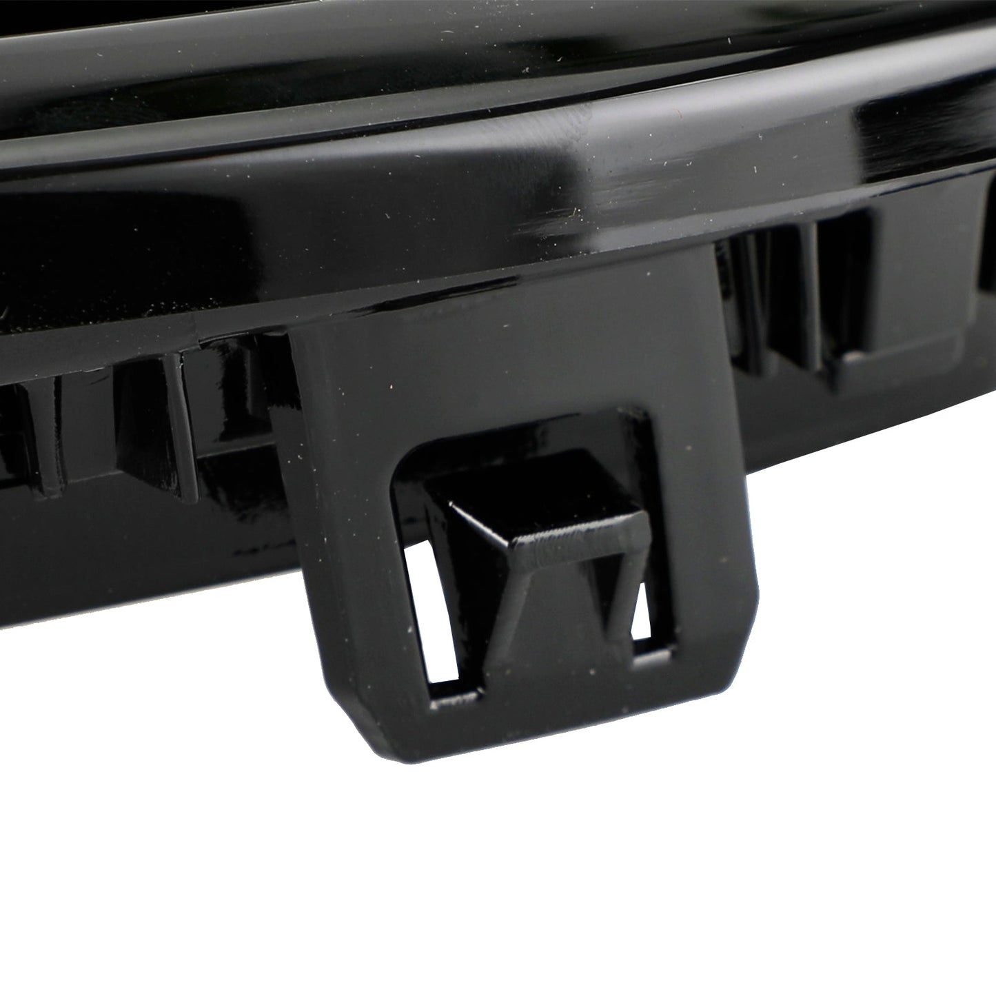 2010-2014 BMW X3 F25 Pre-Facelift Gloss Black Front Bumper Kidney Grill — Pair (51712297589 / 51117210725)