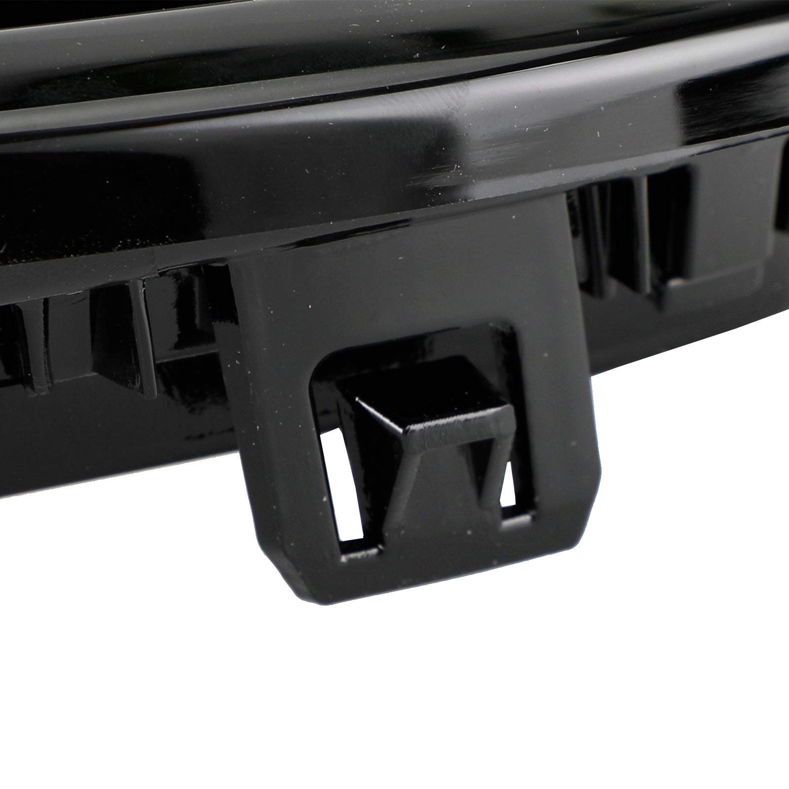 2010-2014 BMW X3 F25 Pre-Facelift Gloss Black Front Bumper Kidney Grill — Pair (51712297589 / 51117210725)