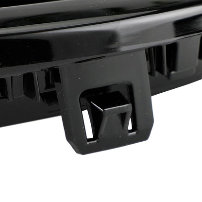 2010-2014 BMW X3 F25 Pre-Facelift Gloss Black Front Bumper Kidney Grill — Pair (51712297589 / 51117210725)