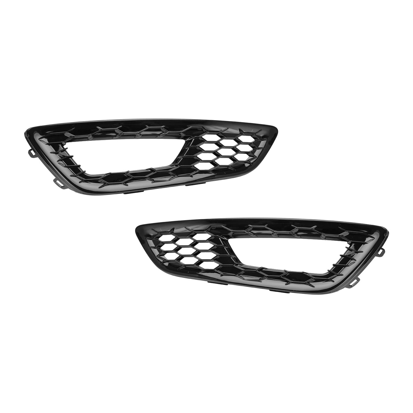 2015-2018 Ford Focus 2PCS Front Bumper Fog Light Lamp Cover Bezel Grille F1EZ15266D F1EZ15266G