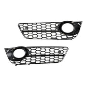 2007-2011 Audi A5 Standard Style Honeycomb Front Fog Lamp Cover Grill — Pair (1522024)