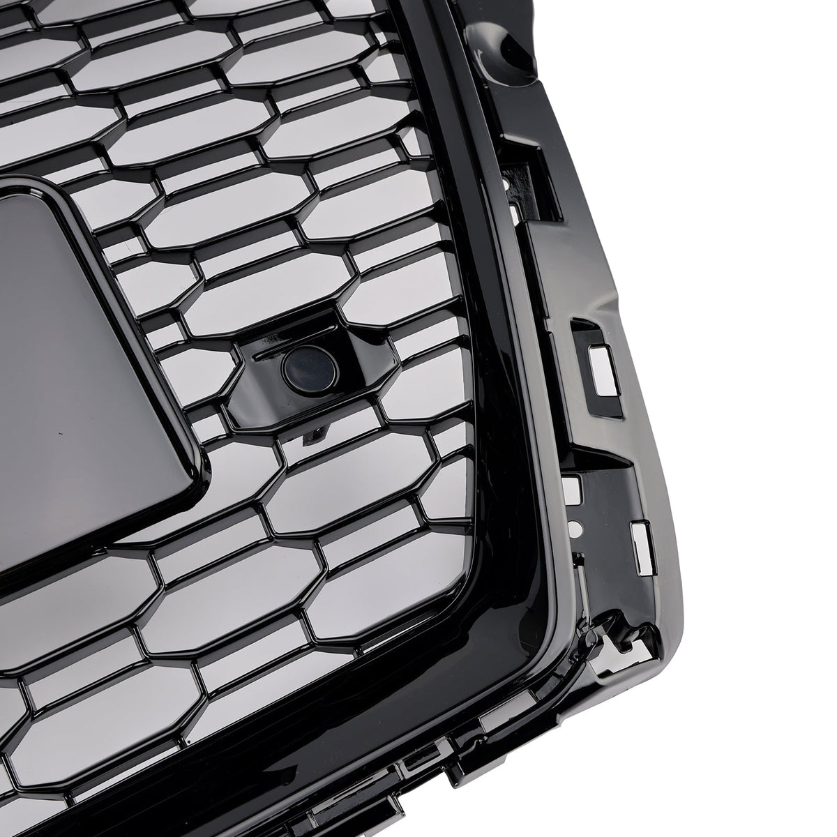 2017-2019 Audi A3 S3 RS3 Style Honeycomb Front Grille with ACC — Black