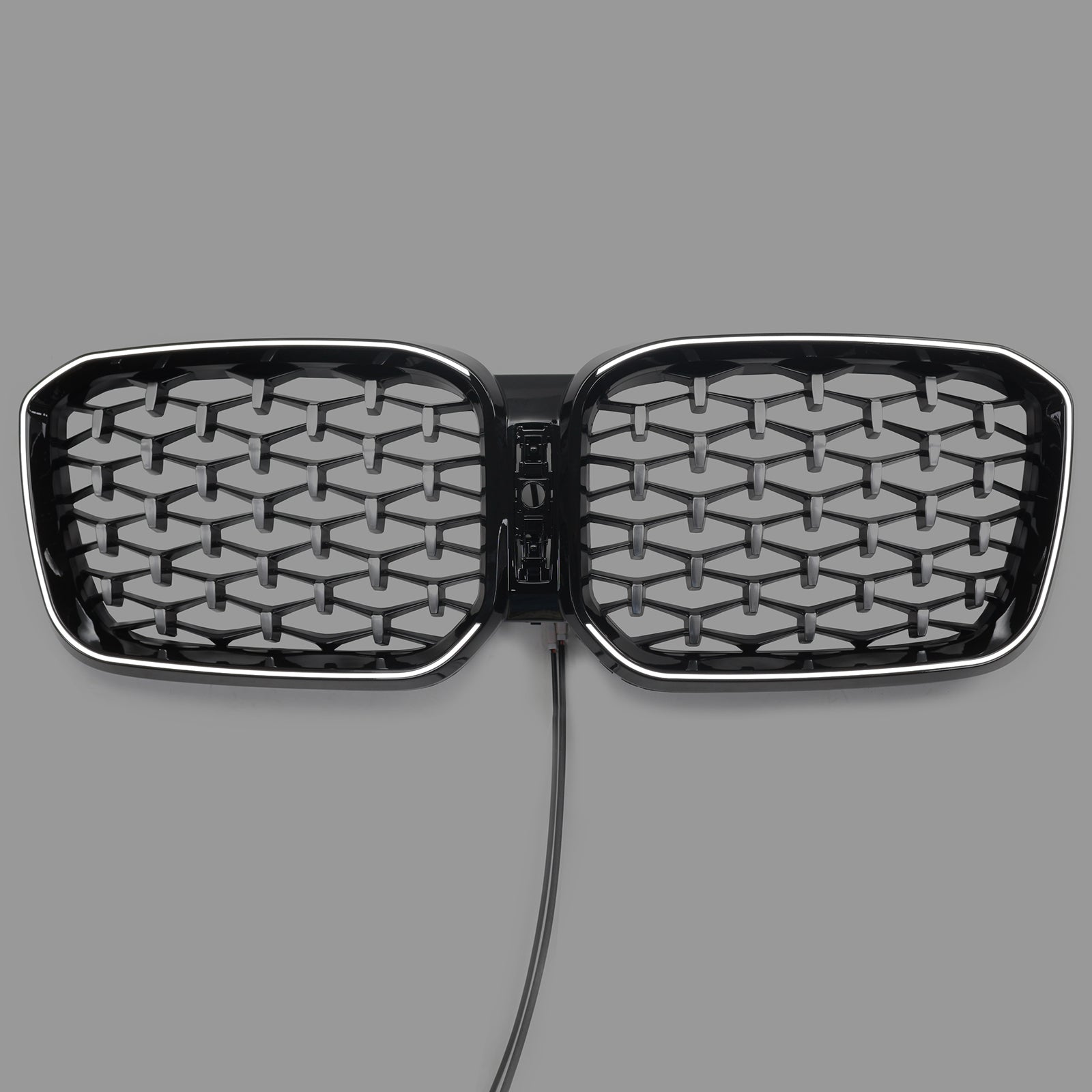 2022-2025 BMW X3 G01 X4 G02 Diamond Chrome Front Bumper Kidney Grille
