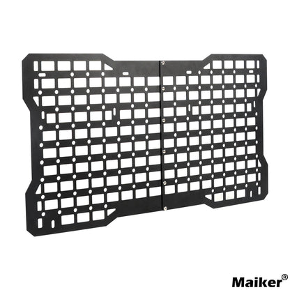 OFF ROAD Tailgate Storage Panel Tailgate Molle Panel Steel Cargo Shelf Storage Luggage Holder Carrier for Ford Bronco Accessorie