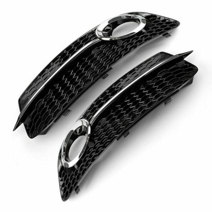 2013-2016 Audi Q5 Front Fog Lamp Lower Grille Cover Kit
