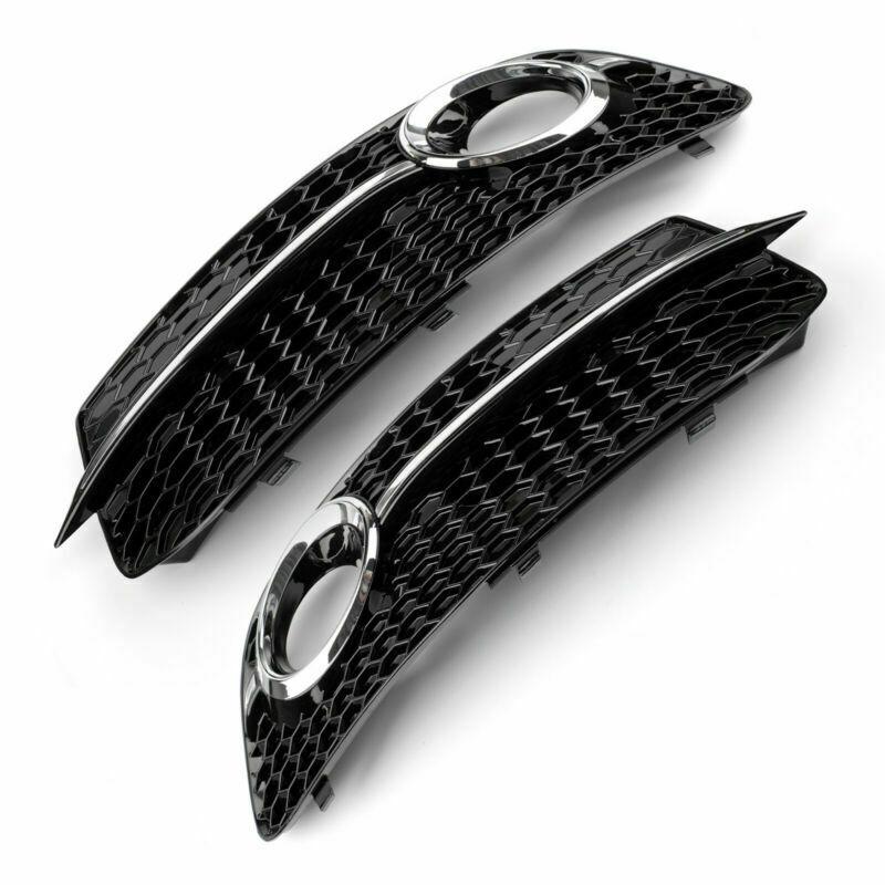2013-2016 Audi Q5 Front Fog Lamp Lower Grille Cover Kit