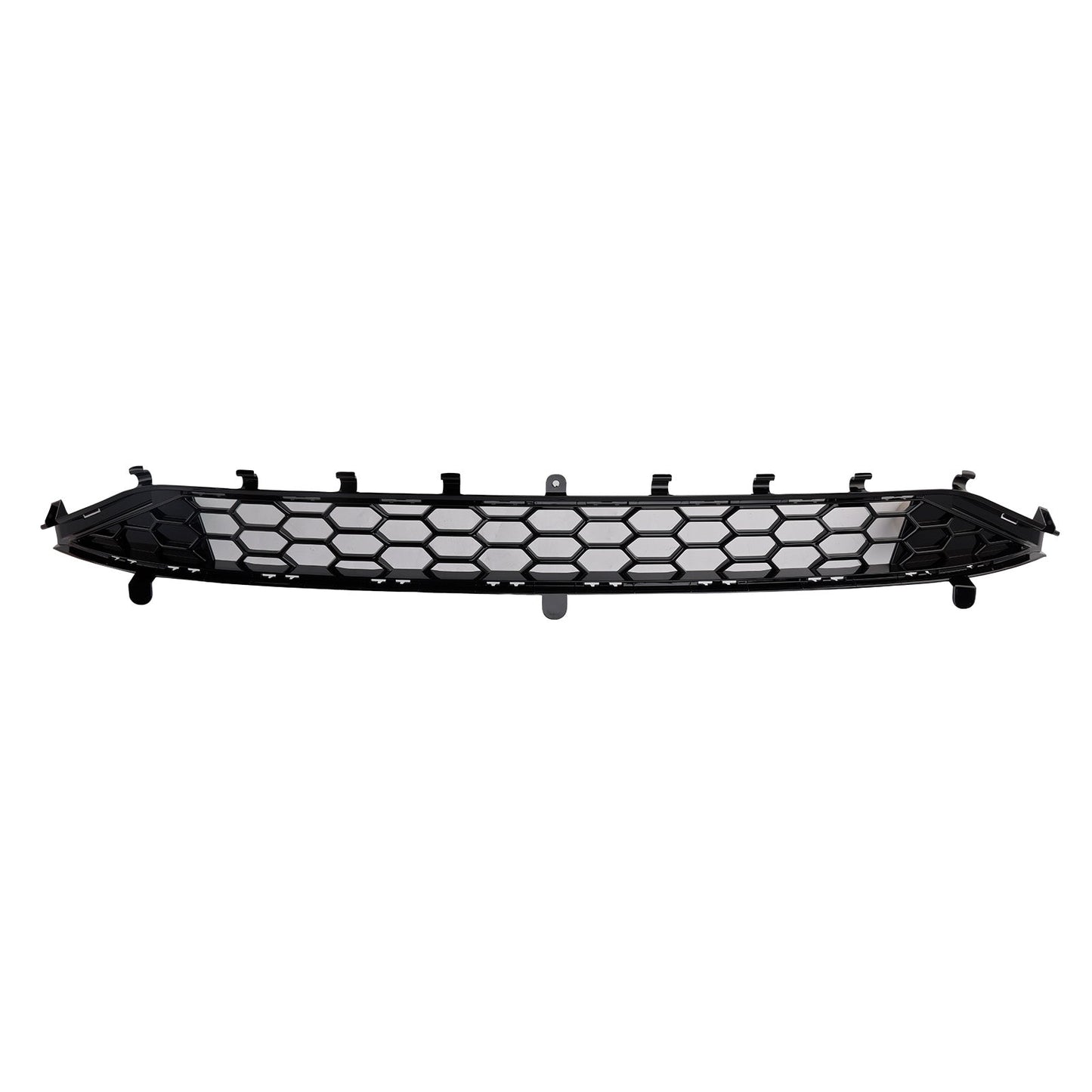 St Style Front Bumper Lower Grill Grille Fit Ford Focus MK4 2018-2021 Black