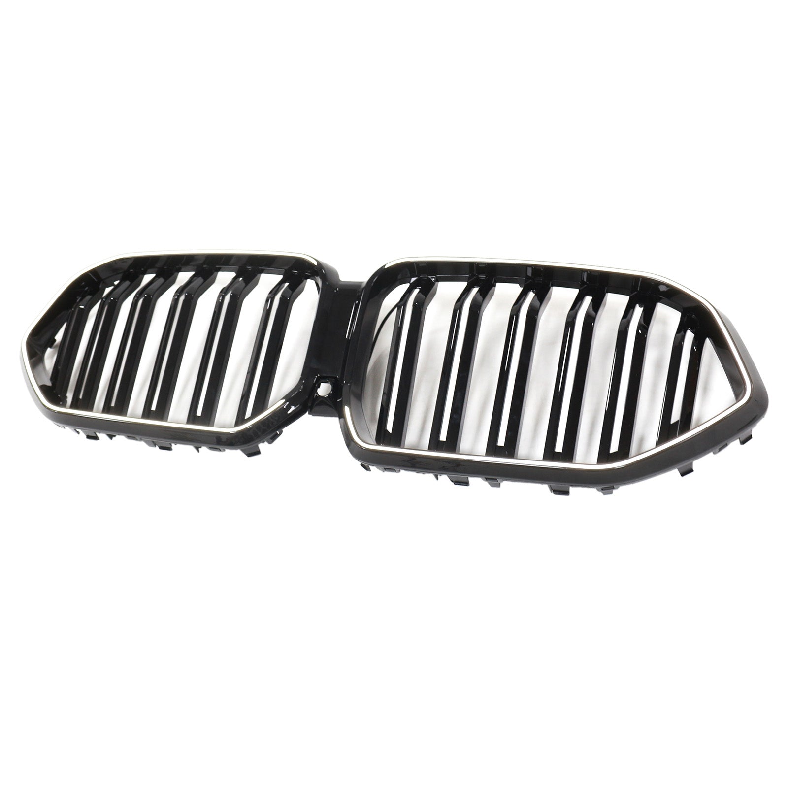 2020-2022 BMW X6 G06 M50i Gloss Black Front Bumper Grille with Camera Hole