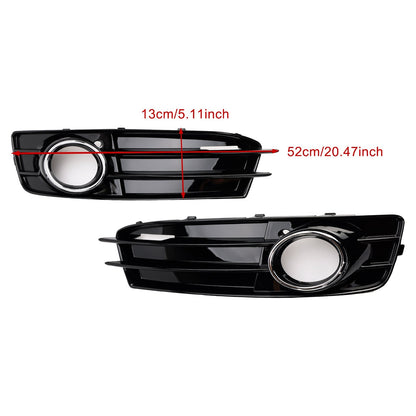 2009-2012 Audi A3 8P S-Line Front Lower Bumper Fog Light Cover Grille