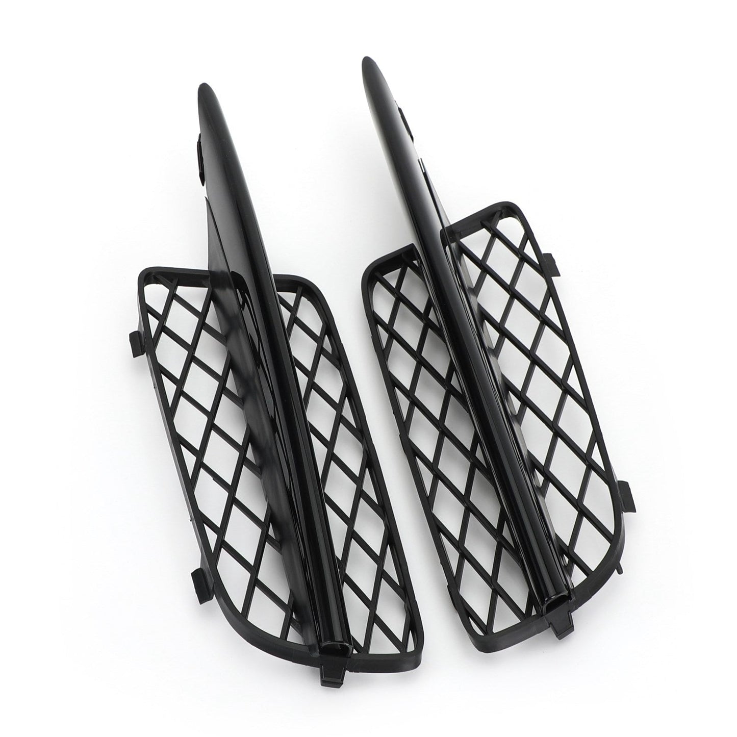 2007-2010 BMW X5 E70 Front Bumper Fog Light Grille — Pair (51117159593 / 51117159594)