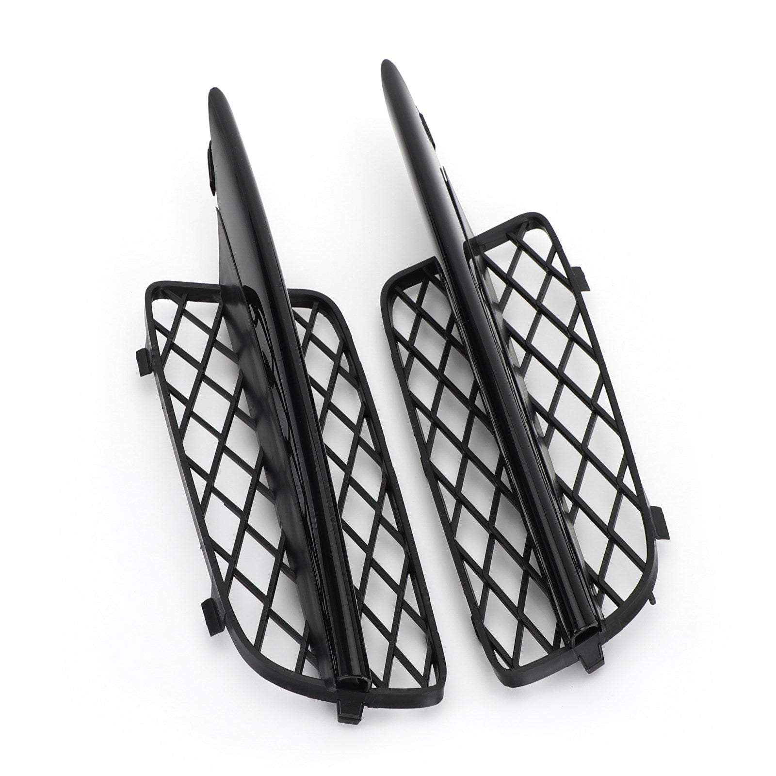2007-2010 BMW X5 E70 Front Bumper Fog Light Grille — Pair (51117159593 / 51117159594)