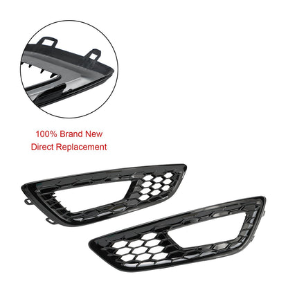 2015-2018 Ford Focus 2PCS Front Bumper Fog Light Lamp Cover Bezel Grille F1EZ15266D F1EZ15266G