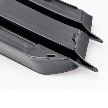 2011-2014 Audi A1 8X Front Bumper Fog Light Grille Cover — Pair (8X0807681A / 8X0807682A)
