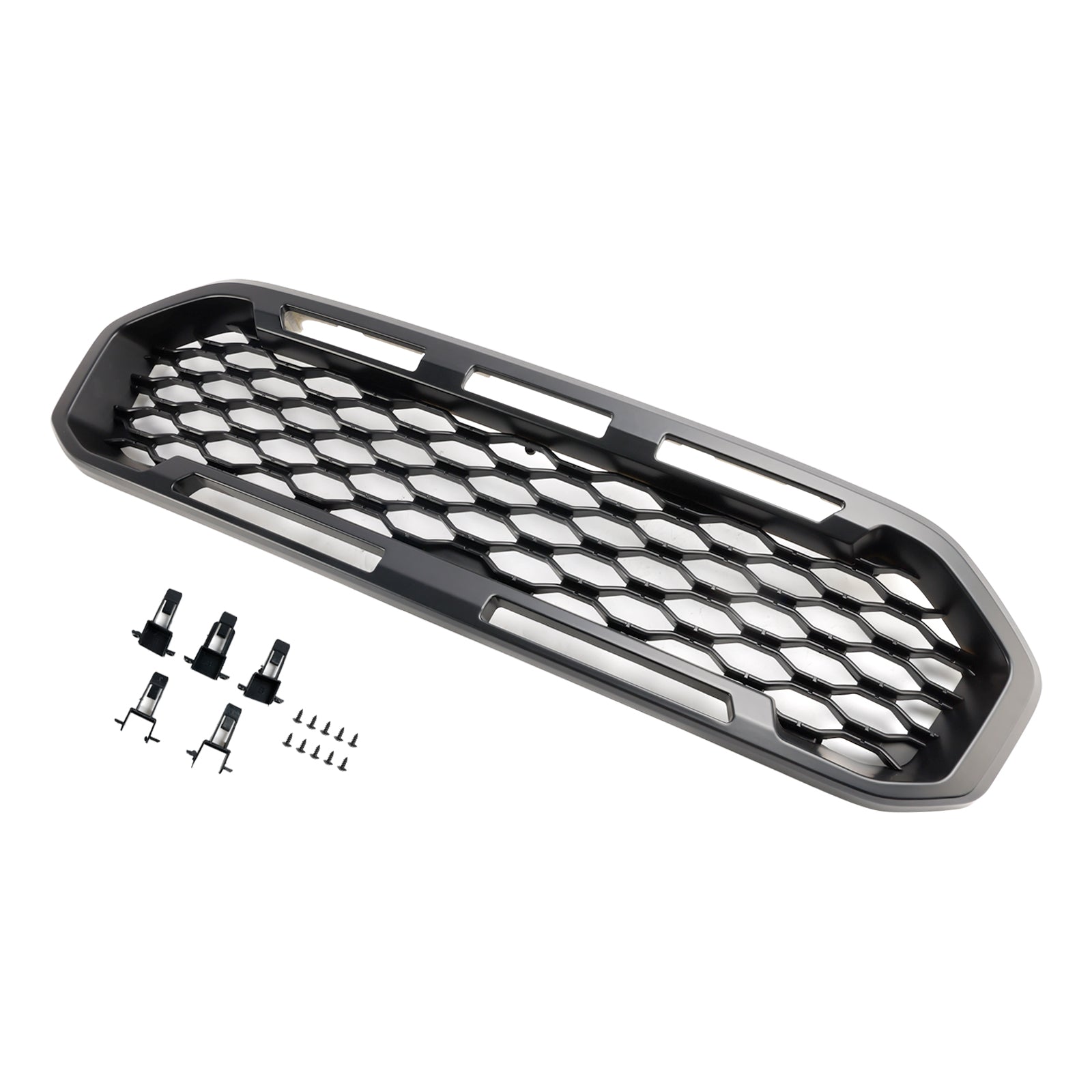 2019-2023 Ford Ranger T8 Front Bumper Grill Grille Black