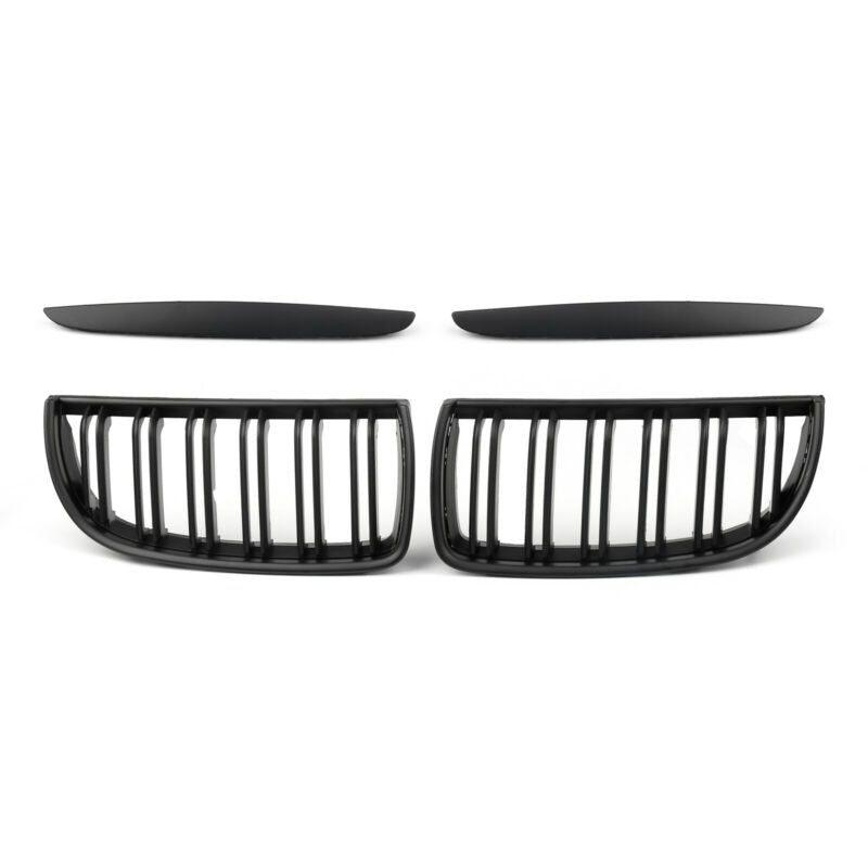 2004-2007 BMW 3 Series E90 320i 323i 328i 335i Front Bumper Double Slat Kidney Grille
