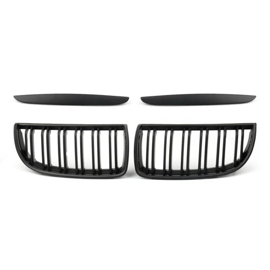 2004-2007 BMW 3 Series E90 320i 323i 328i 335i Front Bumper Double Slat Kidney Grille