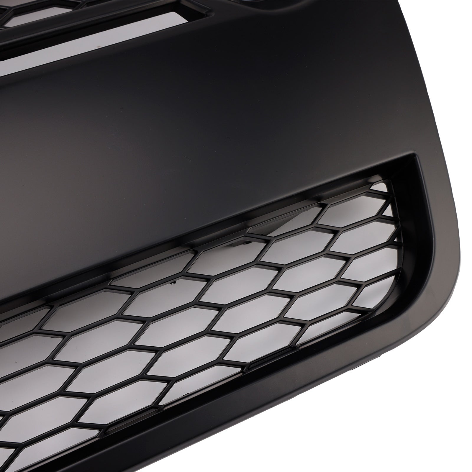 Black Front Upper Bumper Grill Grille Fit Ford Explorer 2006-2010 With Light