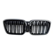 2021-2024 BMW iX3 G08 LCI Gloss Black Front Kidney Grille