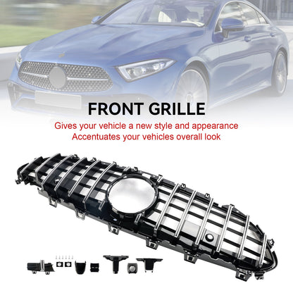 2018-2024 Mercedes-Benz CLS-Class C257 W257 Coupe Chrome Front Bumper Grille