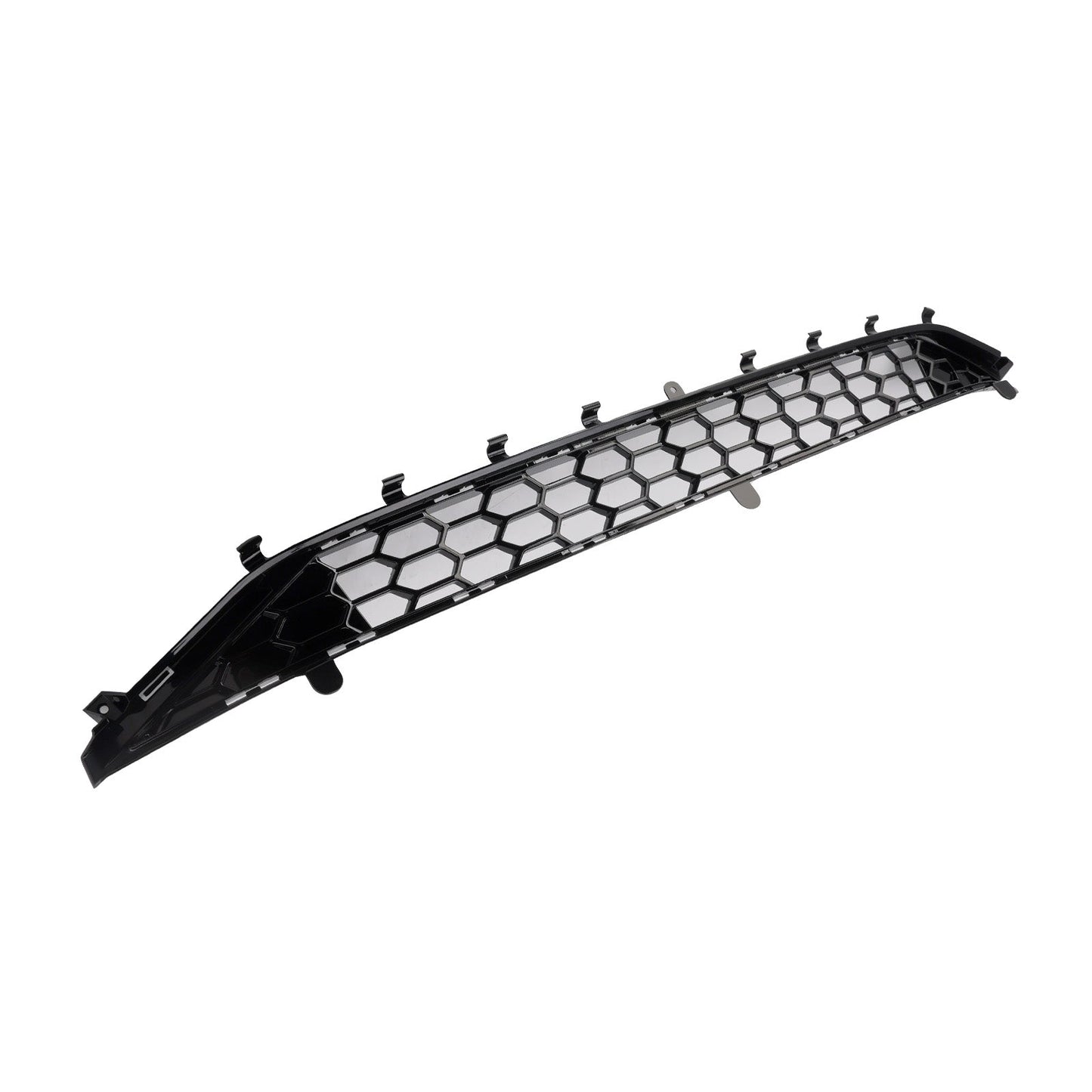 St Style Front Bumper Lower Grill Grille Fit Ford Focus MK4 2018-2021 Black