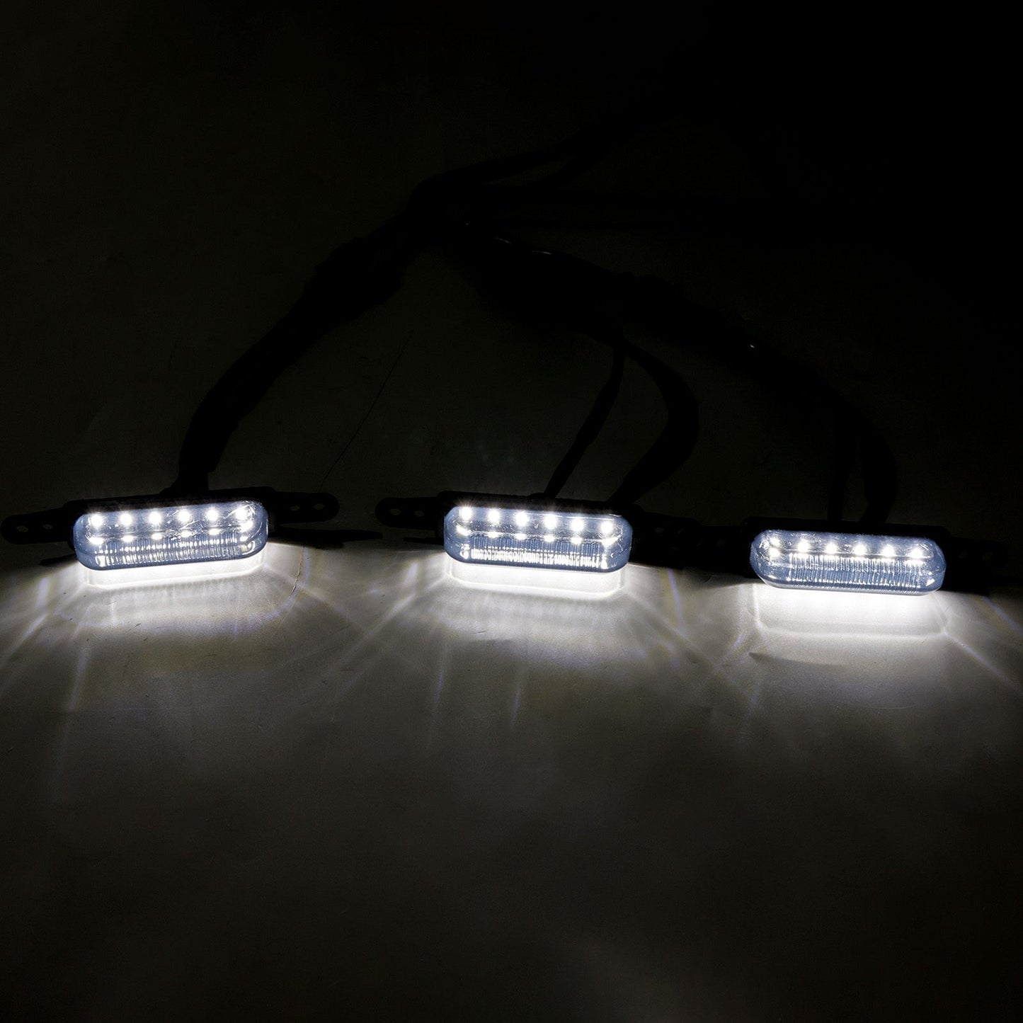 White Led Light Front Bumper Grille Fit Ford Ranger Next Gen Wildtrak 2023-2025
