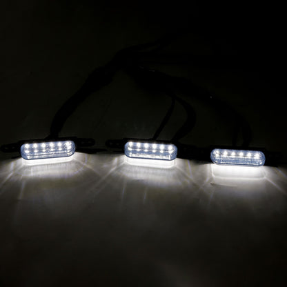 White Led Light Front Bumper Grille Fit Ford Ranger Next Gen Wildtrak 2023-2025
