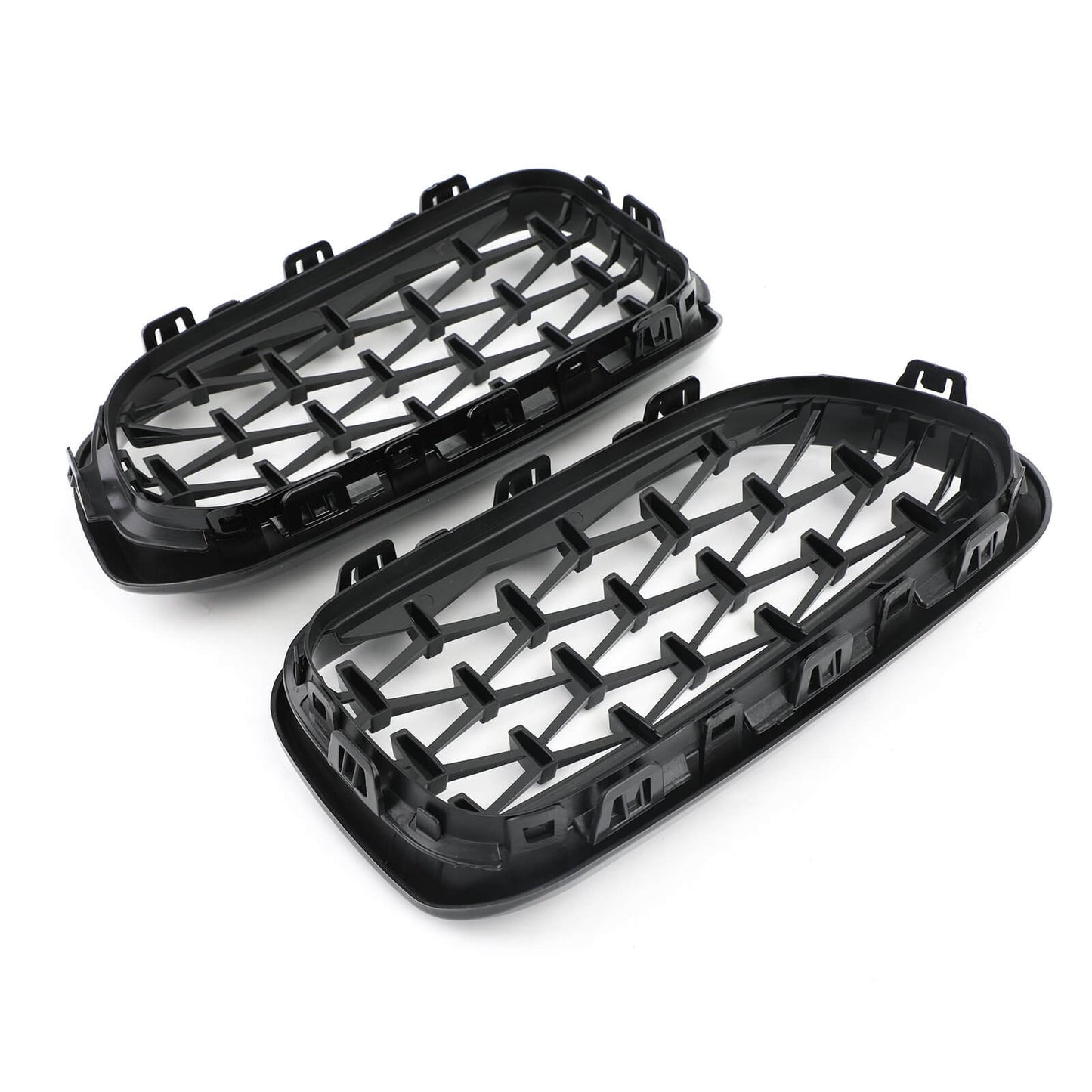 2015-2017 BMW 1 Series F20 F21 Meteor Black Front Kidney Grille