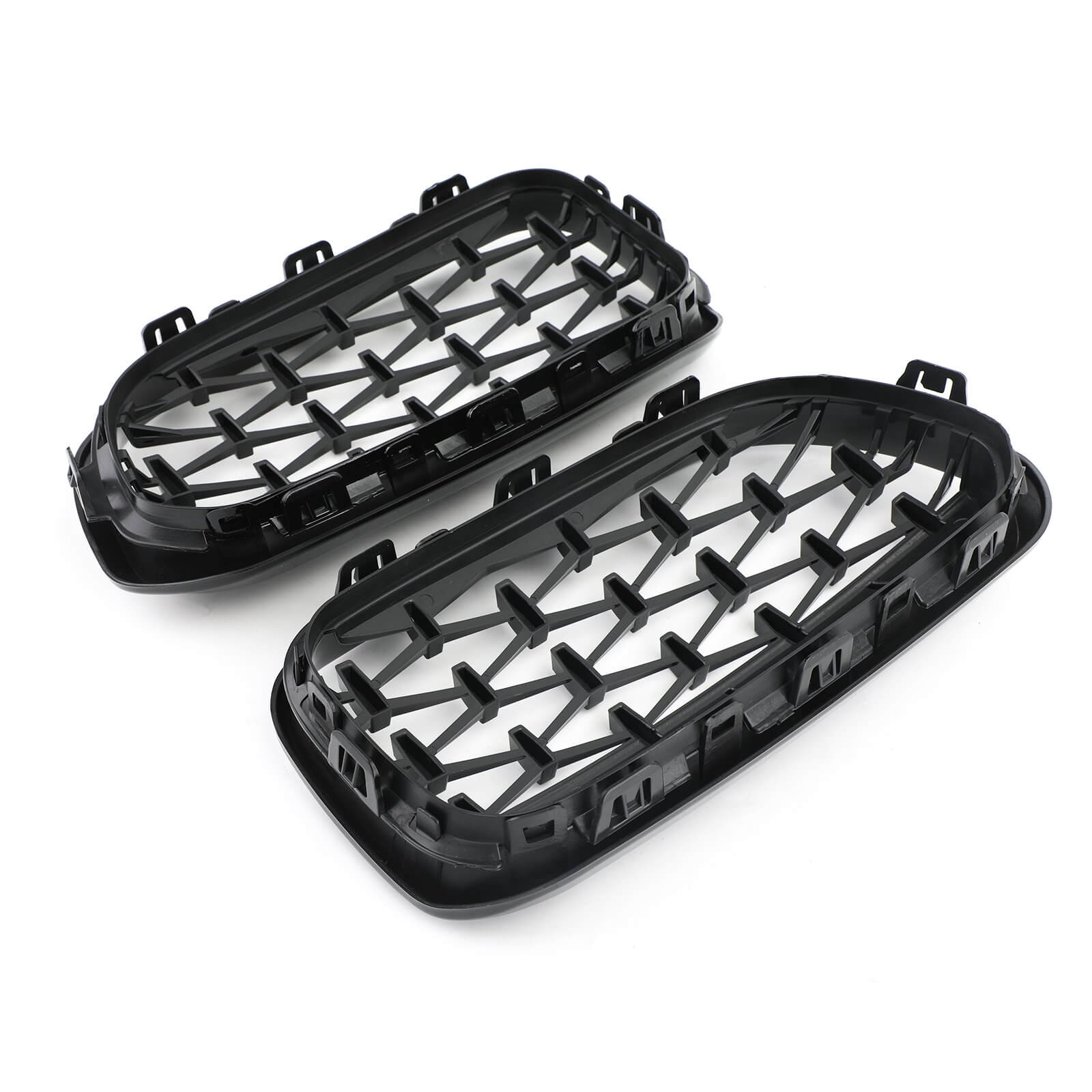 2015-2017 BMW 1 Series F20 F21 Meteor Black Front Kidney Grille