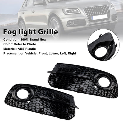 2013-2017 Audi Q5 Standard Front Bumper Fog Light Grill Grille (8R0807681M)