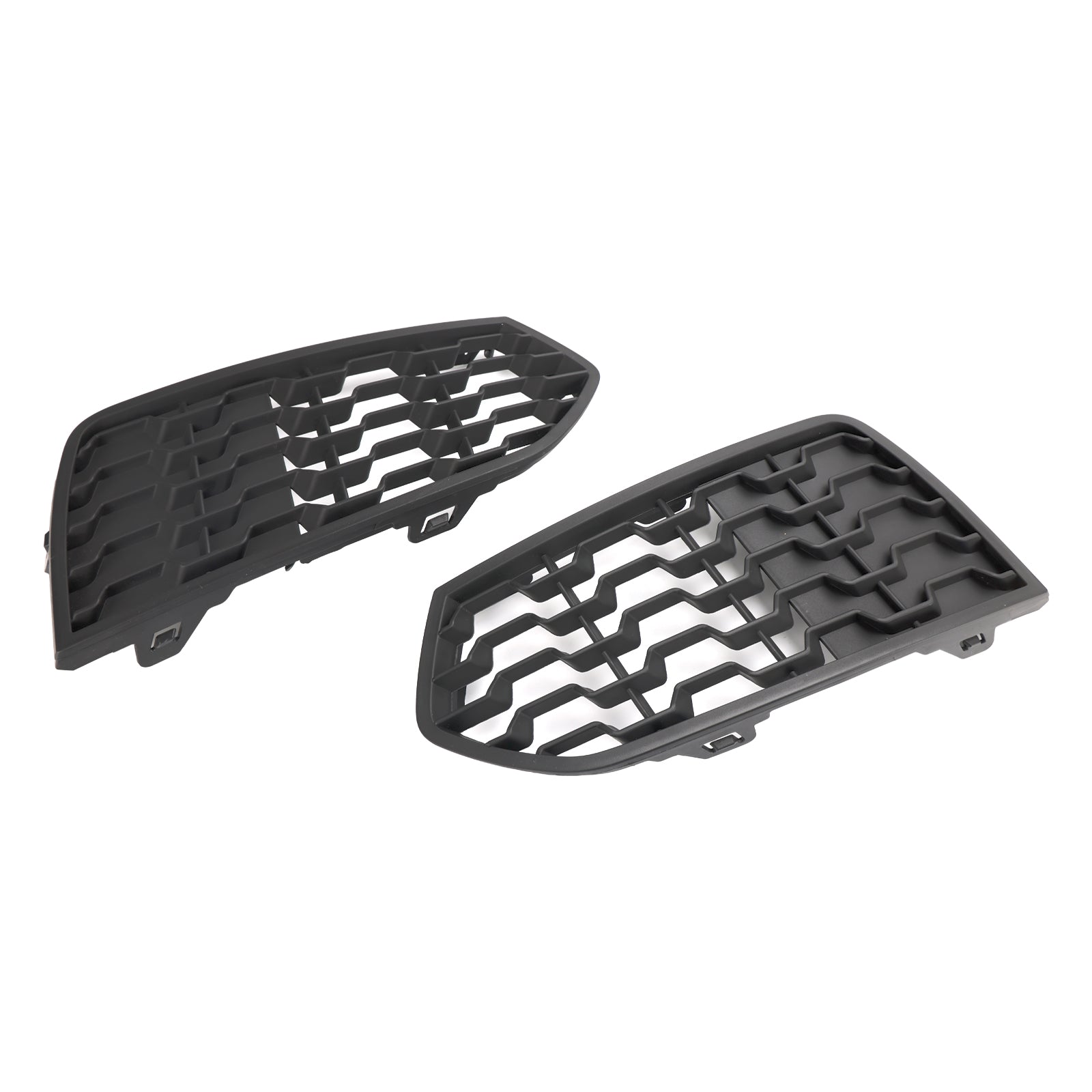 2012-2017 BMW 2 Series F23 M Sport Front Bumper Fog Light Grille — Pair (51118056797 / 51118056798)