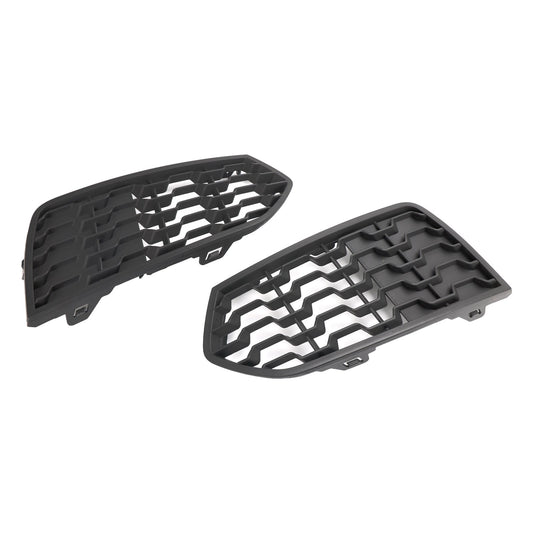 2012-2017 BMW 2 Series F23 M Sport Front Bumper Fog Light Grille — Pair (51118056797 / 51118056798)