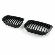 1998-2001 BMW E46 3 Series Sedan 4-Door Matte Black Front Kidney Grille