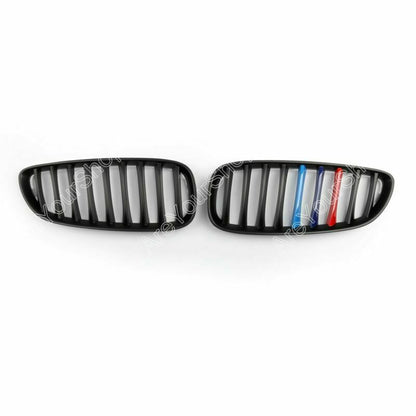 2Pcs M-Color Matte Black Front Kidney Grille Grill For 2009-2016 BMW Z4 E89