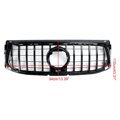 2020-2023 Mercedes-Benz GLB-Class X247 AMG-Line Gloss Black Front Bumper Grille