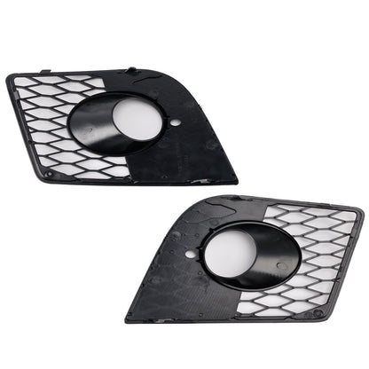 2005-2012 Seat Leon Cupra Front Bumper Fog Light Cover Grille — Pair (1P0853665C / 1P0853666C)