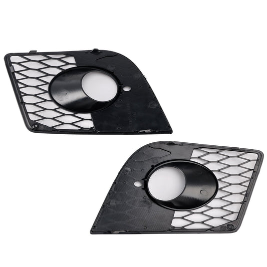 2005-2012 Seat Leon Cupra Front Bumper Fog Light Cover Grille — Pair (1P0853665C / 1P0853666C)