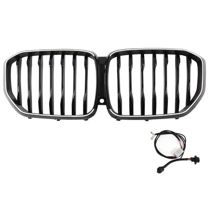 2019-2022 BMW X5 G05 M-Performance Gloss Black Front Kidney Grille (51137454887)