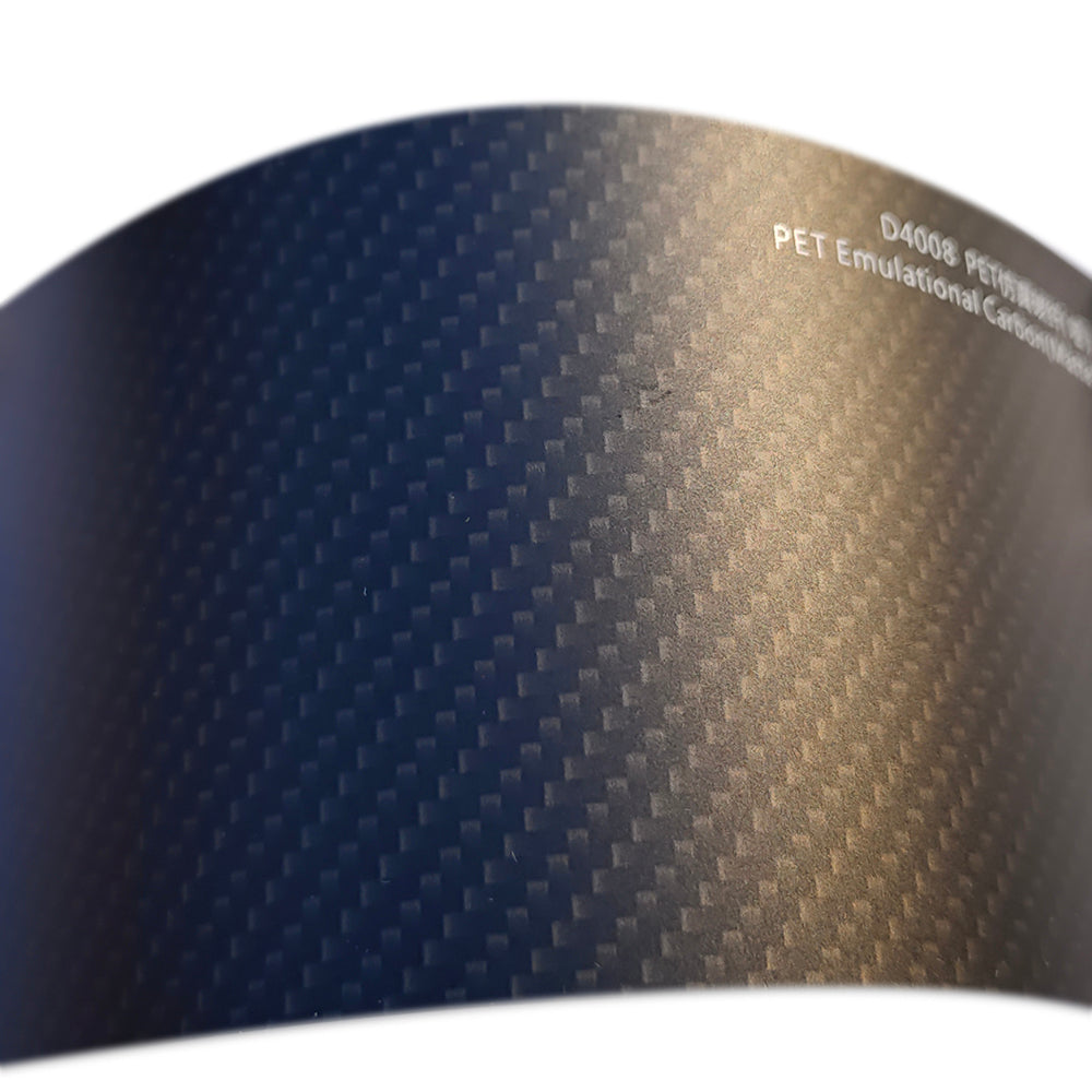 True Gold Carbon Fiber Wrap (PET liner)