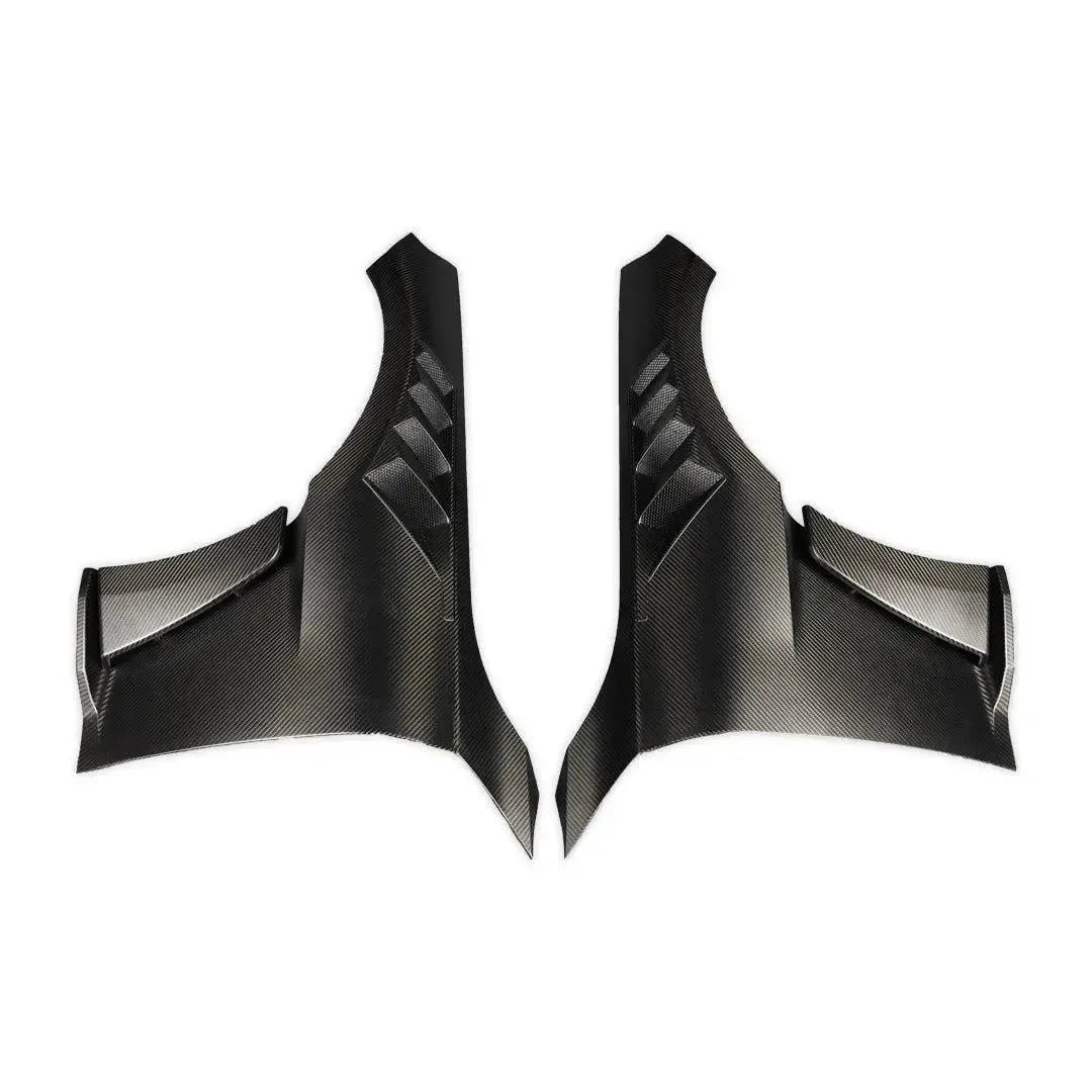 AN Style Carbon Fiber Front Fender With Liner - BMW G87 M2